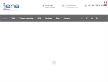 Tablet Screenshot of iena.com
